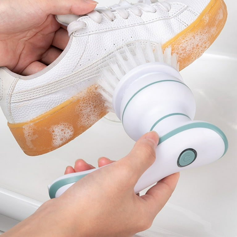 Cleaning Brushes 7 In 1 Electric Turbo Scrub Brush Multifunctional Long  Handle Cordless Spin Scrubber Bathroom Accessorie 230613 From Heng10,  $38.26