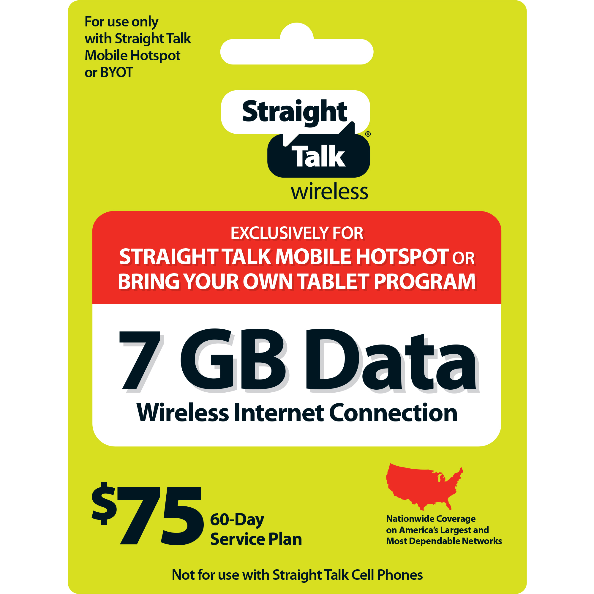 Straight Talk Unlimited Hotspot Data - 3kgtazz