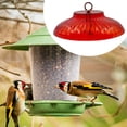 thumbnail image 4 of Colaxi Baffle for Bird Feeders Rain Guard Versatile 9.84'' Full Protection Rustproof Bird Feeder Cover Weatherproof for Porch Garden red, 4 of 7