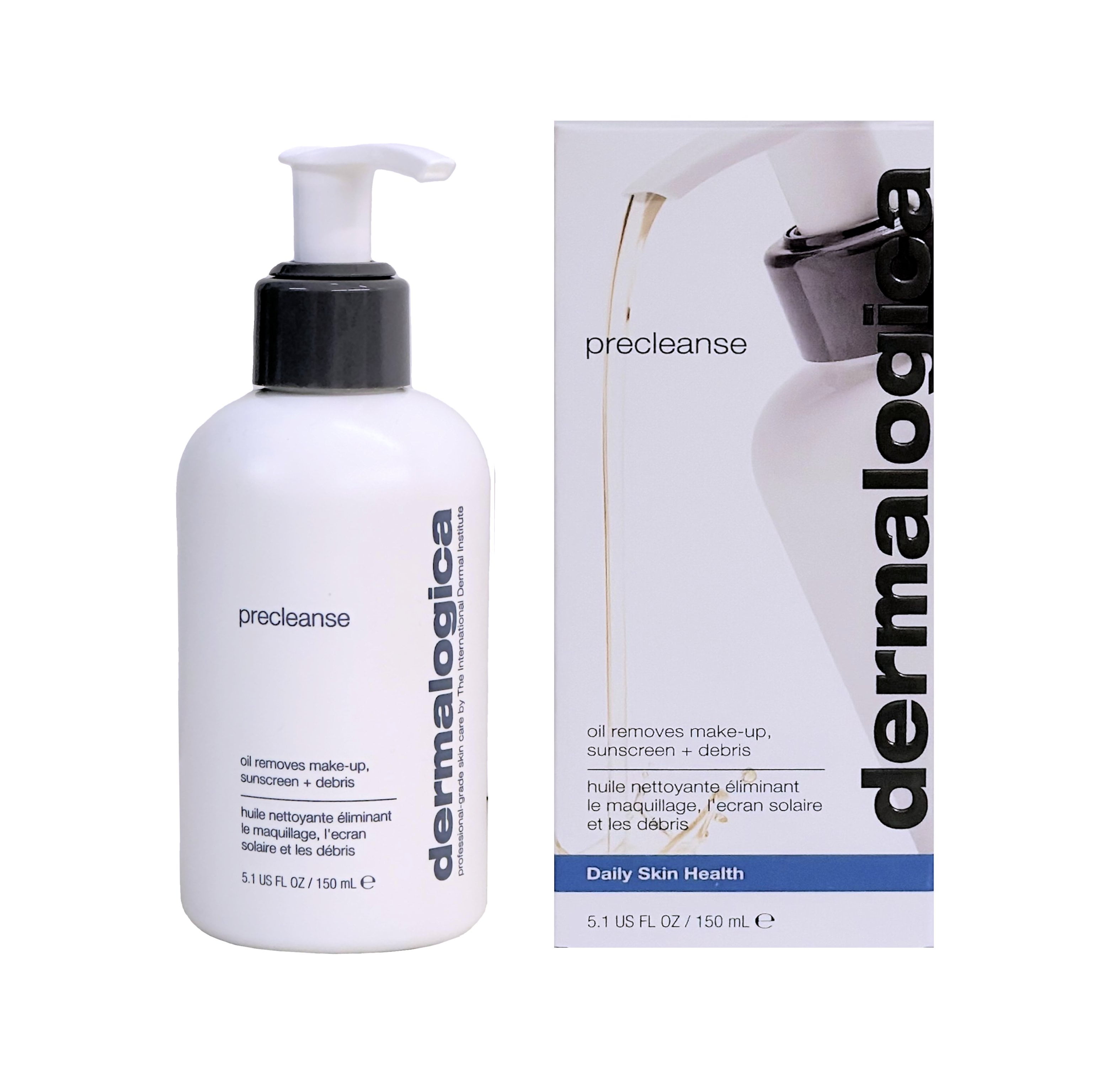 Dermalogica PreCleanse Foaming Facial Cleanser Liquid for All Skin, 5.1 fl oz (150 ml)