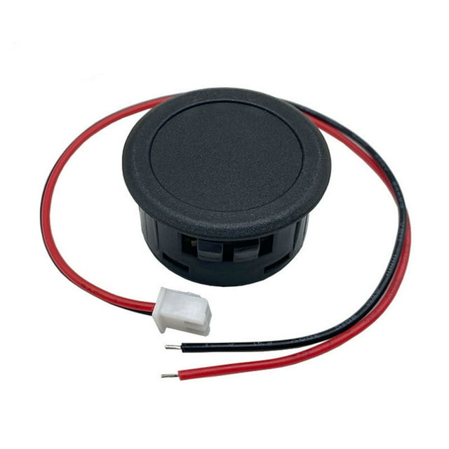 Guardoinrt 4-100V LED Digital Display Two-wire Voltmeter Round Automotive Voltmeter Head Green