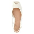 thumbnail image 4 of Time and Tru Women's Peep Toe Slingback Shoes, 4 of 6