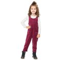 thumbnail image 2 of Wonder Nation Baby Girls & Toddler Girl's Long Sleeve Tee and Romper, 2pc Outfit Set (12M-5T), 2 of 7