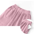 thumbnail image 5 of iOPQO womens fall fashion 2022 Women Winter Corduroy Solid Color High Waist Keep Warm Long Pants Thermal Underwear Bottoms Pink 3XL, 5 of 9