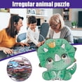 thumbnail image 2 of Rompecabezas De Animales De 500 Uds., Rompecabezas De Dinosaurio Para Adultos Y Niños, Juego De Rompecabezas De Aprendizaje Educativo Preescolar Methold FN007965-03, 2 of 6