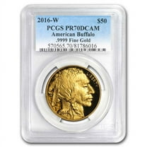 2016-W 1 oz Proof Gold Buffalo PR-70 PCGS