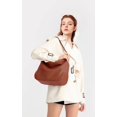 thumbnail image 2 of Bolso Hobo Montana West MWC-085BR de piel vegana talla mediana, 2 of 7