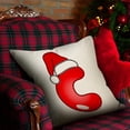 thumbnail image 4 of Ganfancp Navidad 26 Letter Pillow Cover Holiday Sofa Decoration Pillowcase -Border Linen Printed Cushion Cover Ofertas Del Día 1*Funda de Almohada, 4 of 5