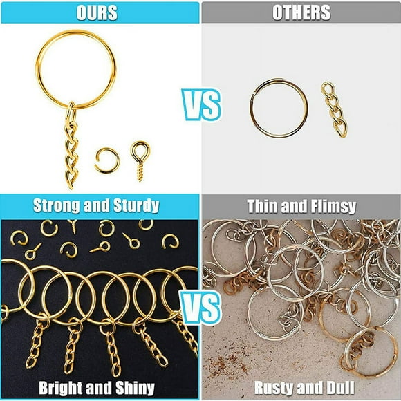 Key Chain ChainKey Rings Chains Golden Key Ringswith Chain Key Rings Chains Revolutionary Design