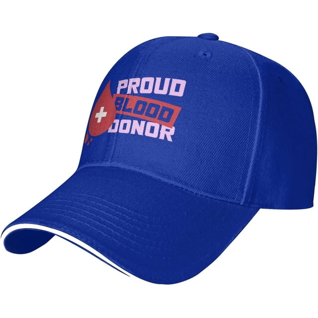 Proud Blood Donor Hat Classic Low Profile Baseball Cap Adjustable Golf Dad Hats