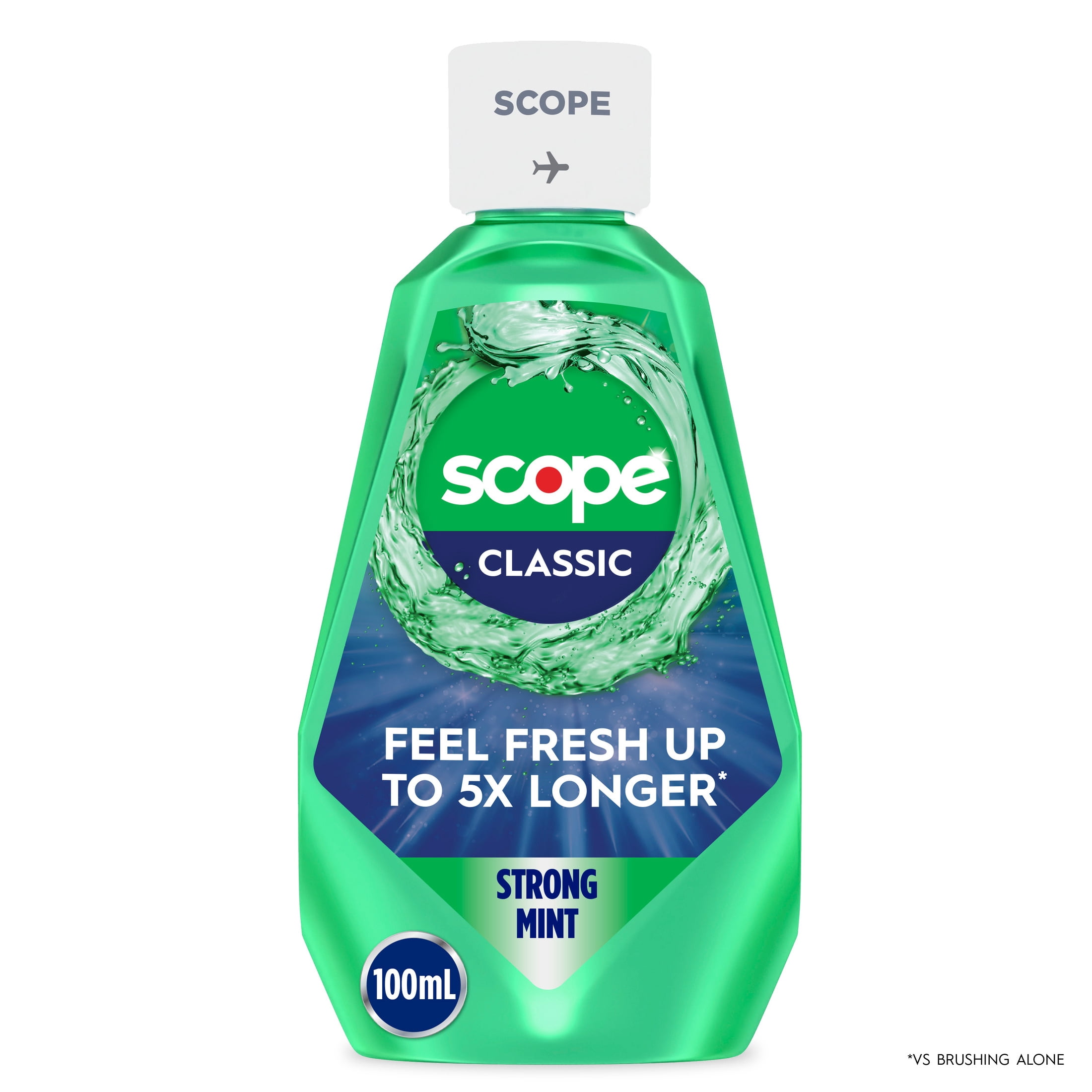(3 pack) Scope Mouthwash, Outlast, Strong Mint, 100mL