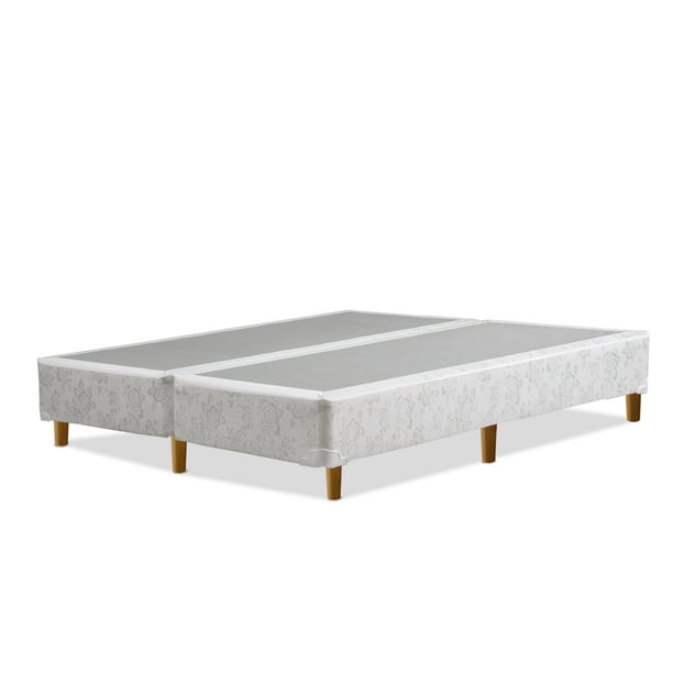 Greaton 8 Inch Traditional Split Wood, What Kind Of Bed Frame Do You Need For A Split Box Spring