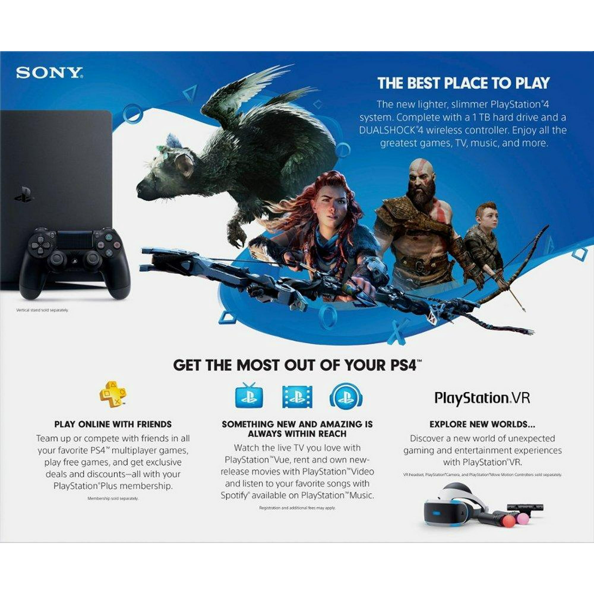 1TB Slim - Console Edition [PlayStation 4] | Walmart Canada