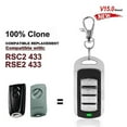 thumbnail image 2 of 433mhz Hormann Ecostar Rse2 Rsc2 Liftronic 500 700 800 Remote Control Replicator Garage Door Command Opener Handheld Transmitter, 2 of 5