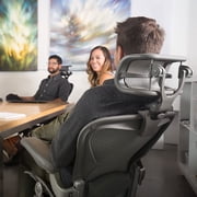 Engineered Now H3 ENjoy Headrest for Herman Miller Aeron Chair, Graphite