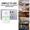 thumbnail image 4 of Injueey Stop Watt Energy Saver Home Professional Electricity Saver Antirrobo Dispositivos de giro lento Fácil instalación Electrodomésticos Reino Unido enchufe, 4 of 6