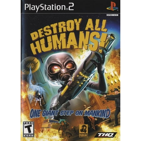 Destroy All Humans - PS2 (Refurbished) (Best Selling Ps2 Game Of All Time)