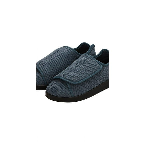 Silverts Pantoufles pour Hommes Extra Extra Larges, 12, Acier