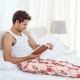 thumbnail image 5 of Honiee Milk Tea for men - a sleek fusion of Straight Pajama Pants, versatile Lounge Pants, and cozy Sleepwear, all rolled into one-Large, 5 of 6