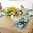 thumbnail image 4 of Ambesonne Starfish Place Mats Set of 4, Words Grunge, Standard Size, Multicolor, 4 of 6