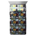 thumbnail image 2 of Star Wars Classic Grid 4 Piece Twin Bed Set - Includes Reversible Comforter & Sheet Set - Bedding Features Luke Skywalker - Super Soft Fade Resistant Microfiber (Official Star Wars Product), 2 of 4