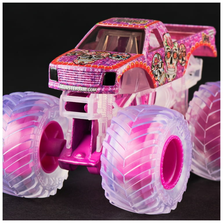 Monster Jam, Official Calavera Monster Truck, Die-Cast Vehicle, 1