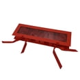thumbnail image 1 of Caja de flores vacía para graduación, rellenable, para regalo de recuerdo, contenedor decorativo multiusos, embalaje floral, bolsa de jabón con flores rojo, 1 of 8