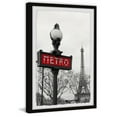 thumbnail image 2 of Marmont Hill Paris Metro Subway Framed Painting Print, 2 of 5