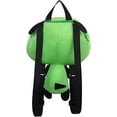 thumbnail image 4 of Mochila de peluche TANGJMXG robot de ojos 3D verde 14 pulgadas, 4 of 5
