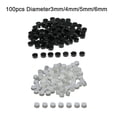 thumbnail image 3 of High-Quality Pack Of 100 Black Acrylic Fretboard Fingerboard Dots Inlay Markers, 3 of 4