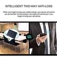 thumbnail image 1 of Cartera inteligente antipérdida con alarma, Bluetooth, registro de pos, 1 of 2