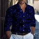 thumbnail image 1 of Camisa informal con solapa para hombre, primavera y verano, manga larga, nueva camiseta hawaiana para hombre, talla grande 6XL, 1 of 6