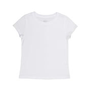 Wonder Nation Girls Kid Tough Tee with Short Sleeves, Sizes 4-18 & Plus
