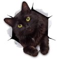 thumbnail image 4 of Pegatinas de pared de gato negro JAMW extraíbles, 4 of 5