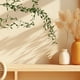 thumbnail image 5 of Decoración colgante de pared de imitación de mimbre | Ramas de plástico estilo ratán de 5 tenedores | Vegetación artificial multicolor | Decoración para bodas y interiores | 140 cm de largo, 5 of 6