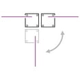 thumbnail image 5 of vidaXL Retractable Side Awning Brown 100x600 cm, 5 of 5