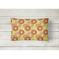 thumbnail image 2 of Carolines Treasures BB7561PW1216 Watercolor Just Donuts Canvas Fabric Decorative Pillow  12H x16W multicolor, 2 of 3