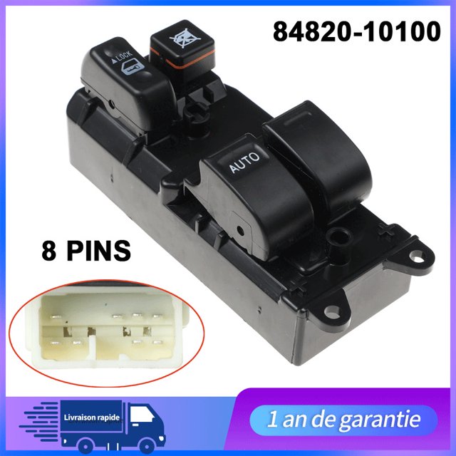 Com for MAN de Bouton Leve Vitre pour for Toyota Yaris Hilux Land Cruiser 84820-10100 Neuf