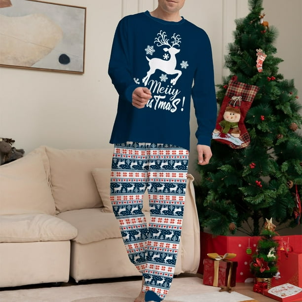 Ensemble de pyjamas moelleux pour femmes Tenues 2 pièces Vêtements de nuit  Loungewear pour Noël Vêtements de nuit quotidiens