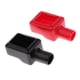 thumbnail image 1 of Estilo De Poste Rojo Y Negro Tapa Del Terminal De La Batería Flexible Tapas Protector Protector De Arranque Negativo Y Positivo Macarena Conector rápido eléctrico del coche, 1 of 8