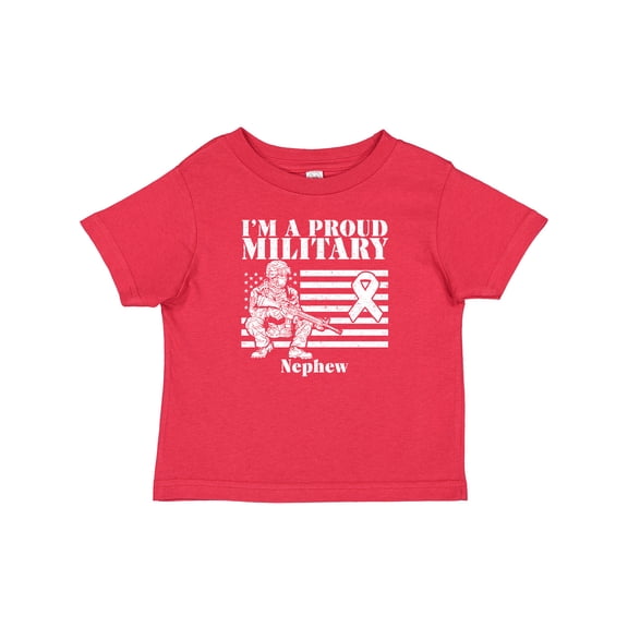 Inktastic Proud Military Nephew Red Friday Boys Baby T-Shirt
