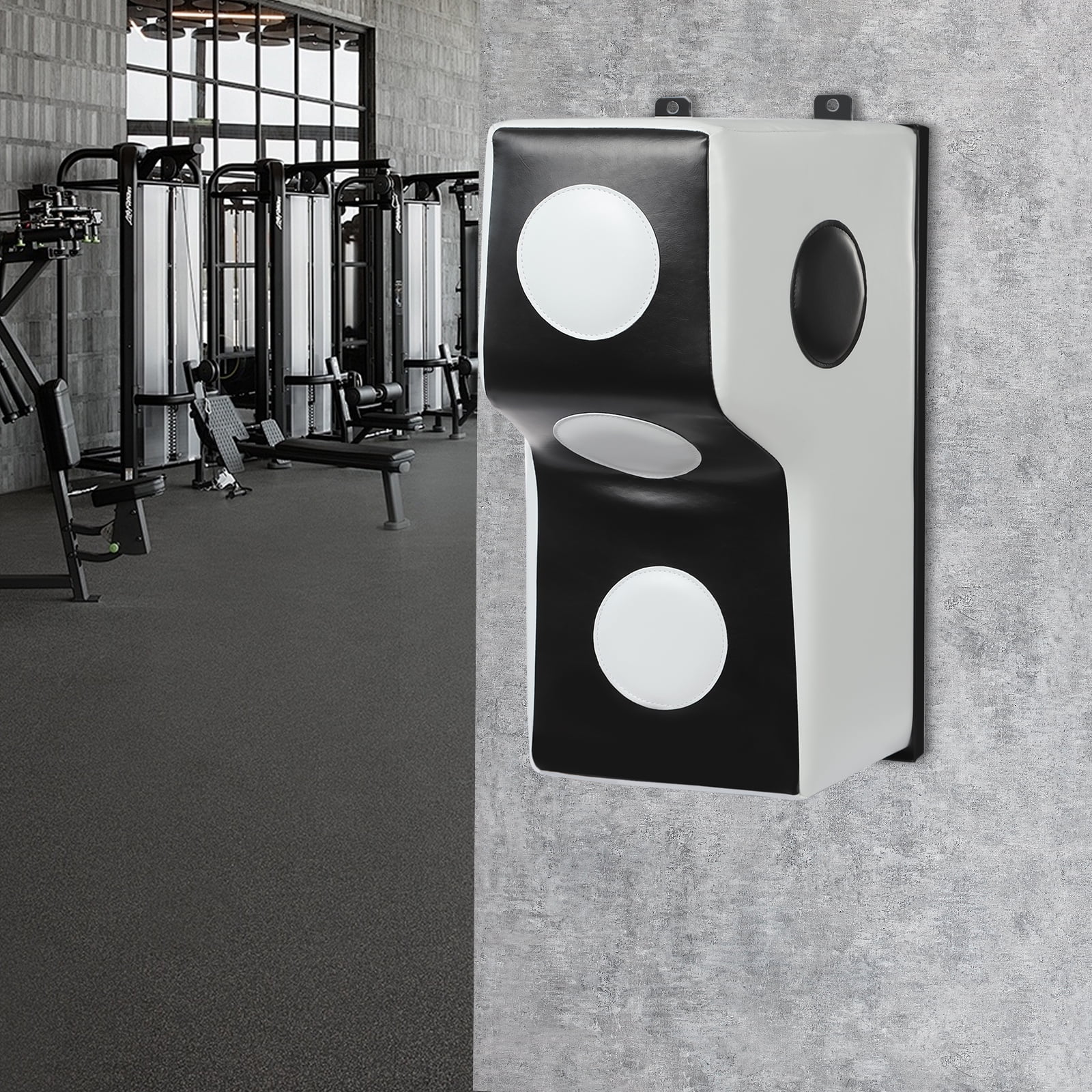 Durable Wall Mount Uppercut Boxing Bag, Shock Absorbent, 881.85 lbs Resistance, PU, EVA, Steel Frame, Easy Install and Clean, Perfect for Stress Relief
