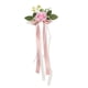 thumbnail image 4 of Flores PEW para pasillo de sillas Arreglo floral PEW Flores de rosas artificiales con, 4 of 9