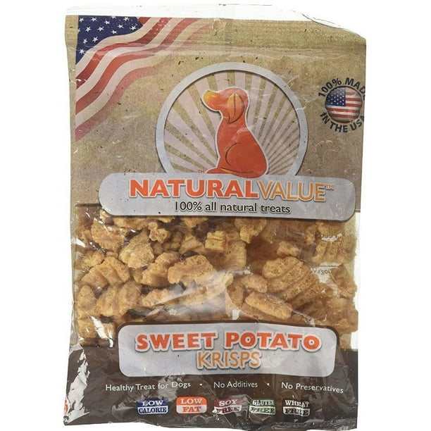 Loving Pets Natural Value Sweet Potato Krisps [Dog, Treats Packaged] 2.