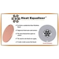 thumbnail image 6 of 8 inch None Stick Copper finish Heat Equalizer-Heat Diffuser for Gas Stoves – Aluminum & Copper Alloy Hot Plate for Even Cooking-Burner Cover & Simmer Plate, 6 of 7