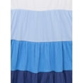 thumbnail image 3 of Wonder Nation Toddler Girls Tiered Colorblock Dress, Sizes 12M-5T, 3 of 3