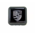 thumbnail image 1 of Porsche Cayenne Black Tow Hitch Cover, 1 of 1