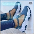 thumbnail image 2 of Tenis Mujer 2023 Otoño Nuevo Color Suela Gruesa Contraste Gamuza Hebilla Lazo Europea Y Americana Casual Solo Gao Jiahui unisex, 2 of 2