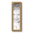 thumbnail image 2 of ArtToFrames 4x14" Gold with Star Picture Frame, Gold Wood Poster Frame, with Regular Glass and Foam Backing 3/16 inch (FBPL-4755), 2 of 7