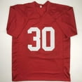 thumbnail image 4 of Autographed/Signed Mike Rozier Heisman 1983 Nebraska Red College Football Jersey JSA COA, 4 of 4